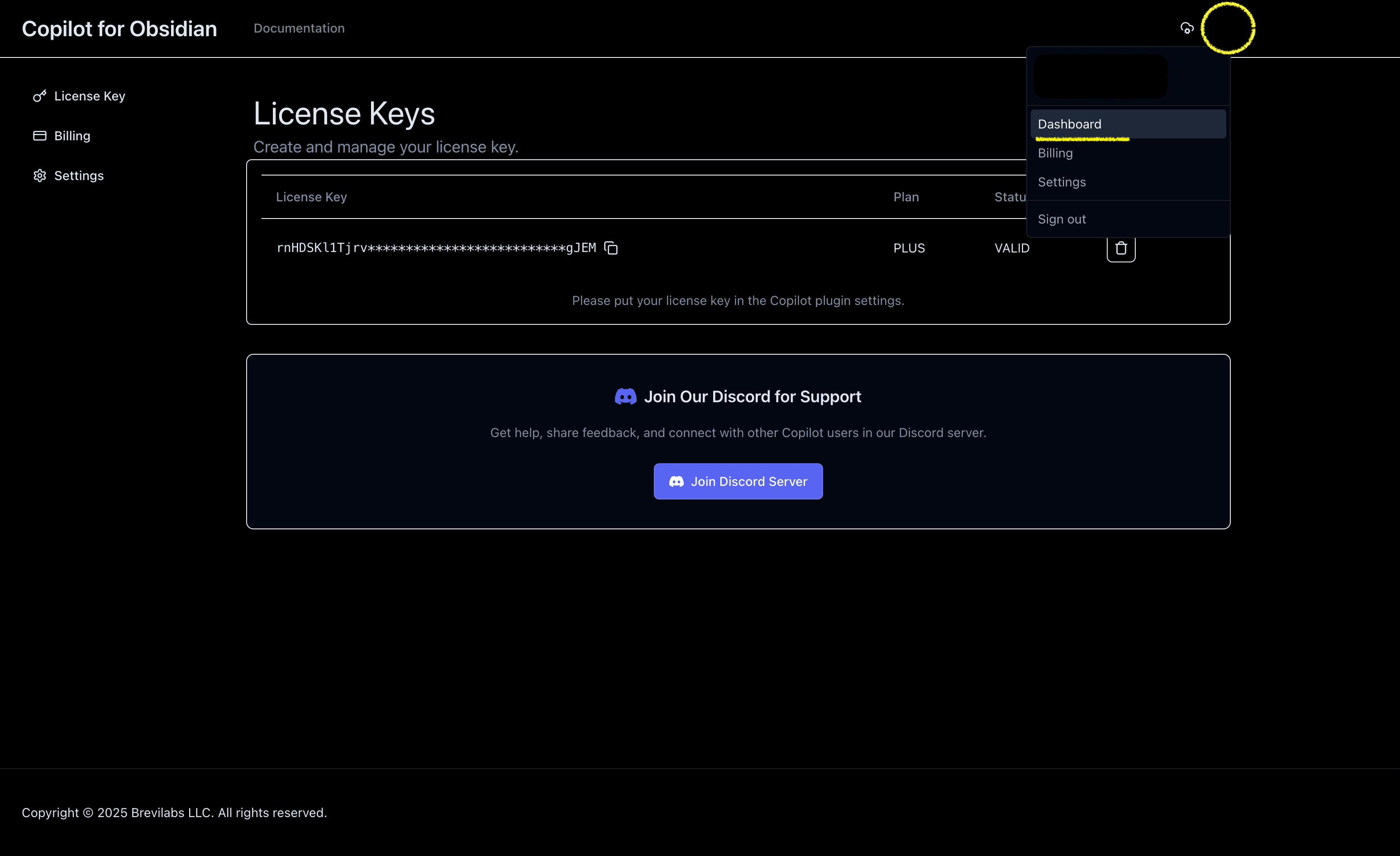 Get Copilot License Key
