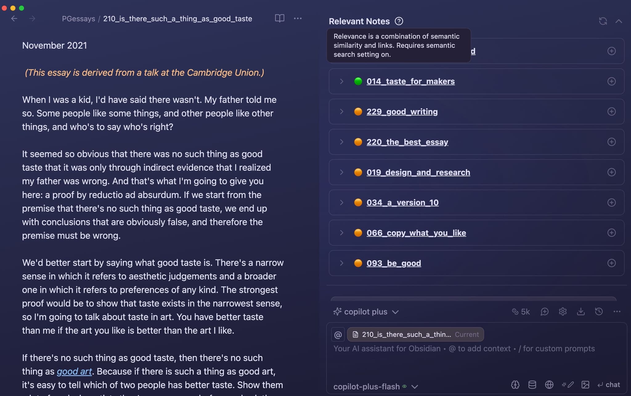 Copilot for Obsidian - The Ultimate AI Assistant for Your Second Brain